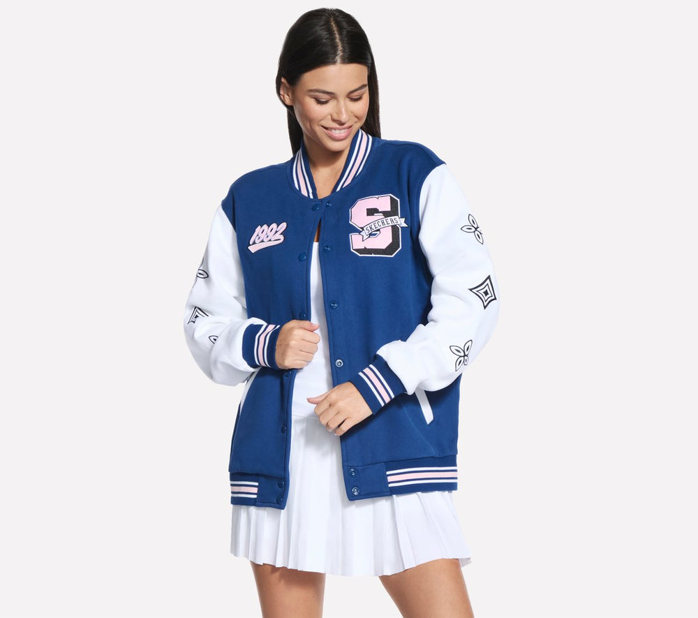 Skechers On sale | Women Varsity Jacket