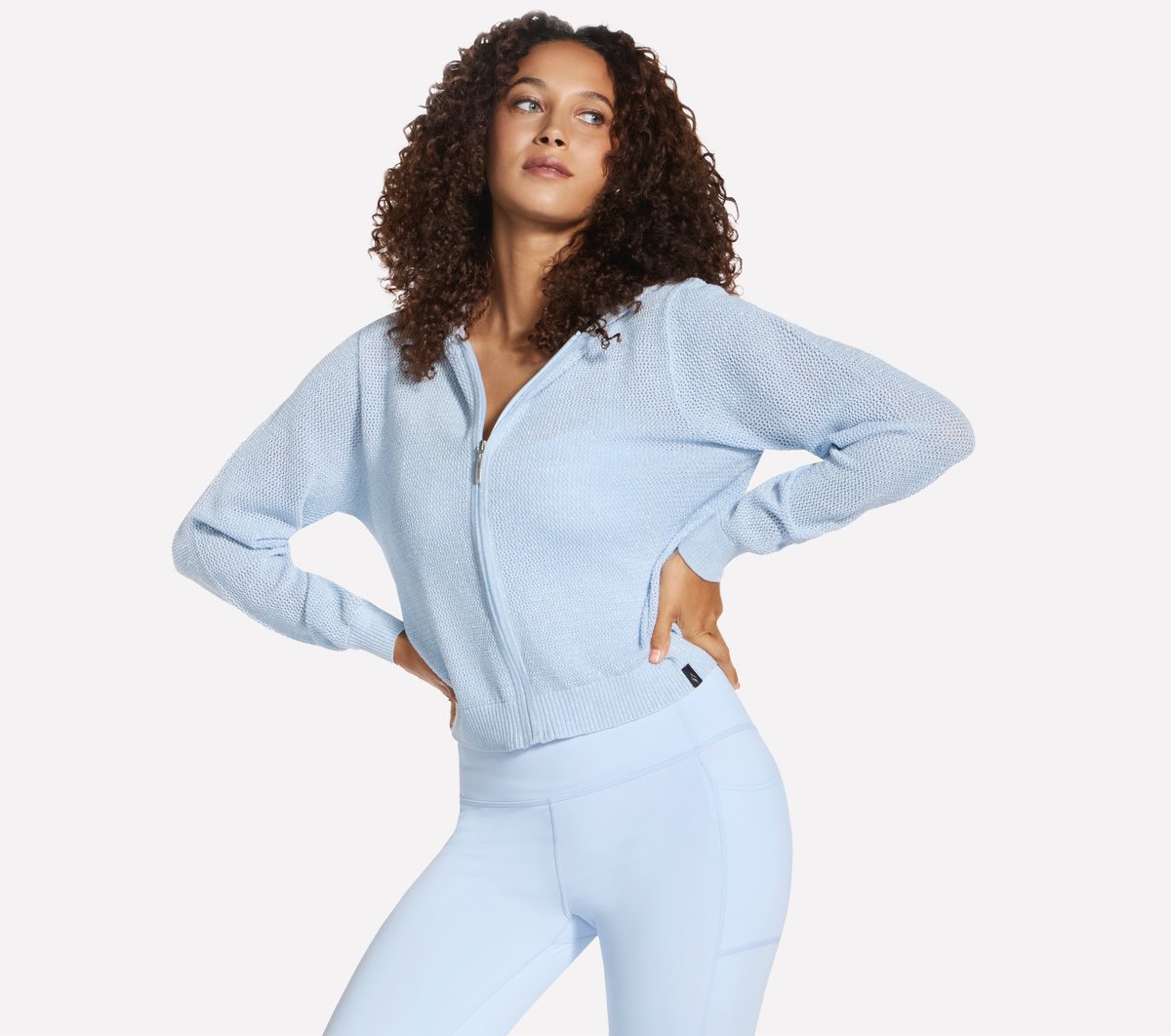 Skechers US | Women Shine Hooded Full Zip Jacket