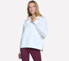 Skechers Sale | Women Downtown Cozy Fit Collared Long Sleeve
