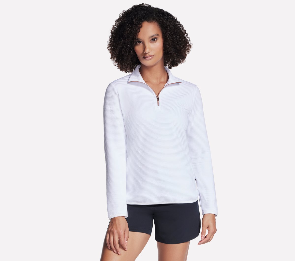 Skechers For sale | Women Soft Knit Ottoman 1/4 Zip