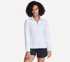 Skechers For sale | Women Soft Knit Ottoman 1/4 Zip