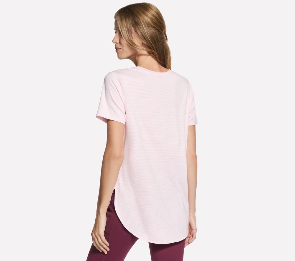 Skechers For sale | Women GO DRI Swift Stripe Tunic Tee