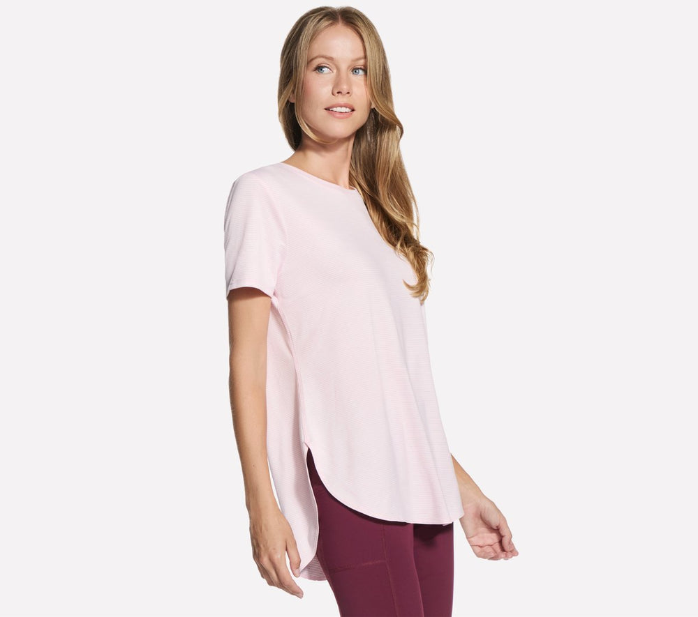 Skechers For sale | Women GO DRI Swift Stripe Tunic Tee