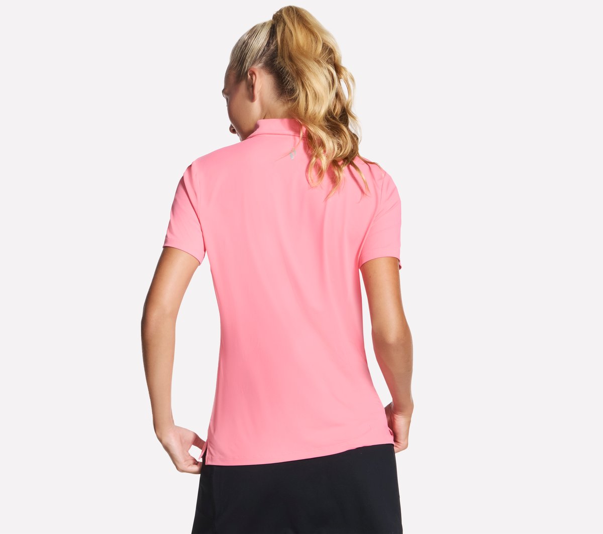 Skechers Sale | Women GO GOLF Short Sleeve Birdie Zip Front Polo