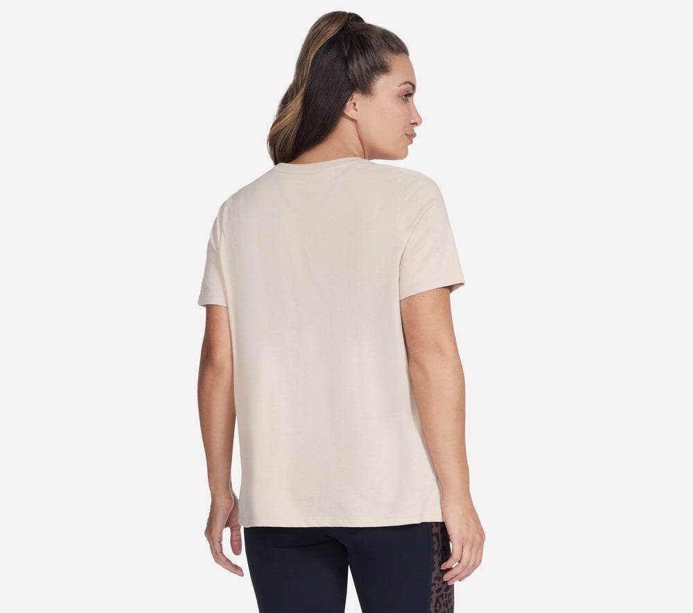 Skechers For sale | Women Diamond Cheetah Short Sleeve Tee