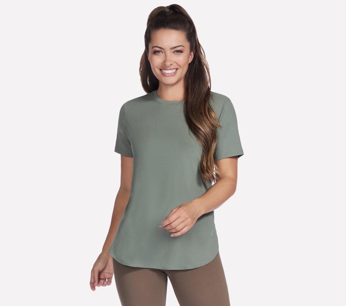 Skechers Online | Women GO WALK Luxe Rib Tunic Tee