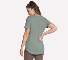 Skechers Online | Women GO WALK Luxe Rib Tunic Tee