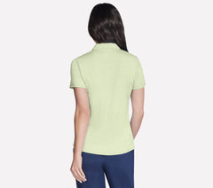 Skechers For sale | Women Short Sleeve On The Green Striped Polo