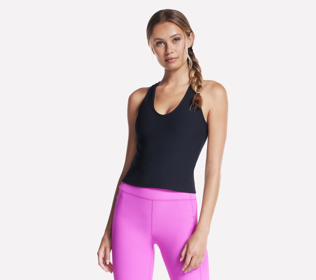 Skechers Online | Women GO FLEX RIB V-Neck Tank