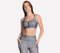 Skechers Discount | Women GO WALK Evolution Printed Zip Front Bra