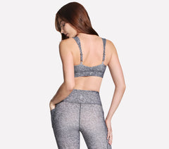Skechers Discount | Women GO WALK Evolution Printed Zip Front Bra