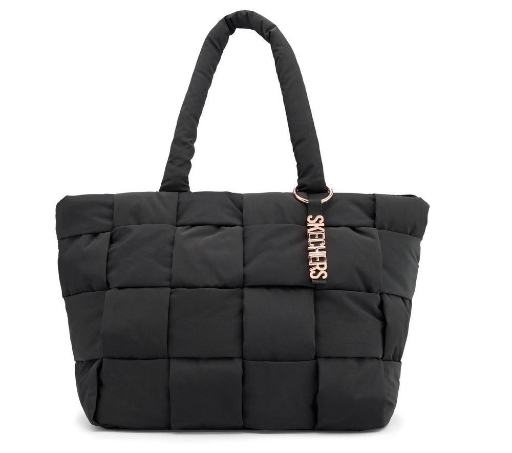 Skechers Discount | Women|Kids|Clothing Quilted Checkered Shopper Bag