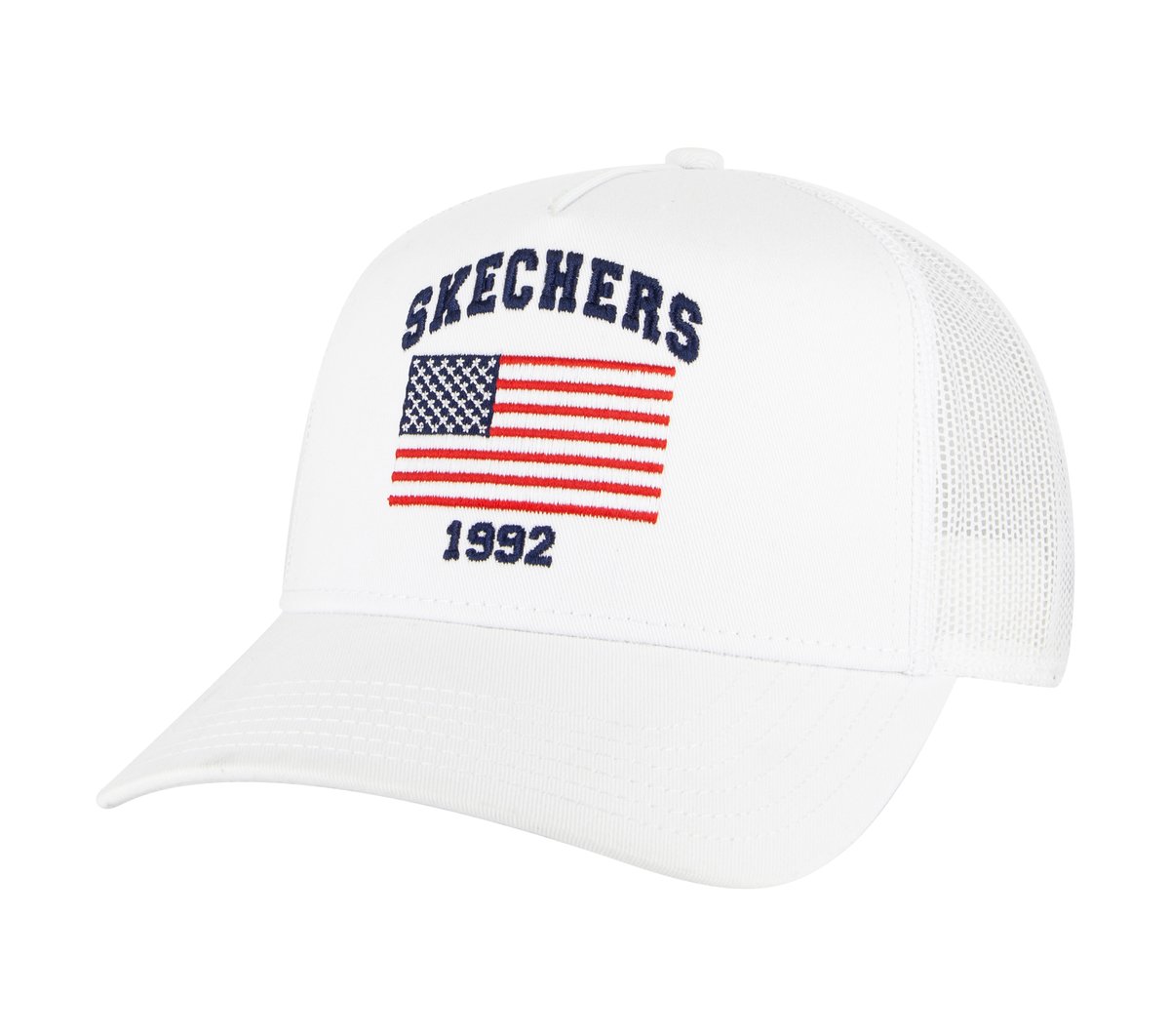 Skechers Sale | Women|Men|Clothing Accessories USA Flag Trucker Hat