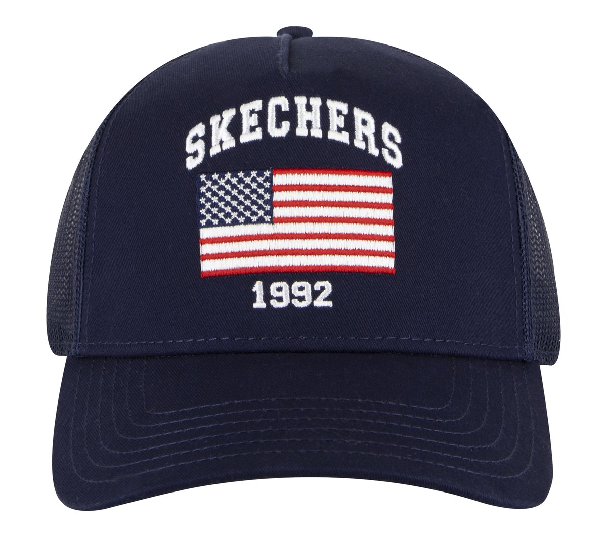 Skechers Outlet | Women|Men|Clothing Accessories USA Flag Trucker Hat