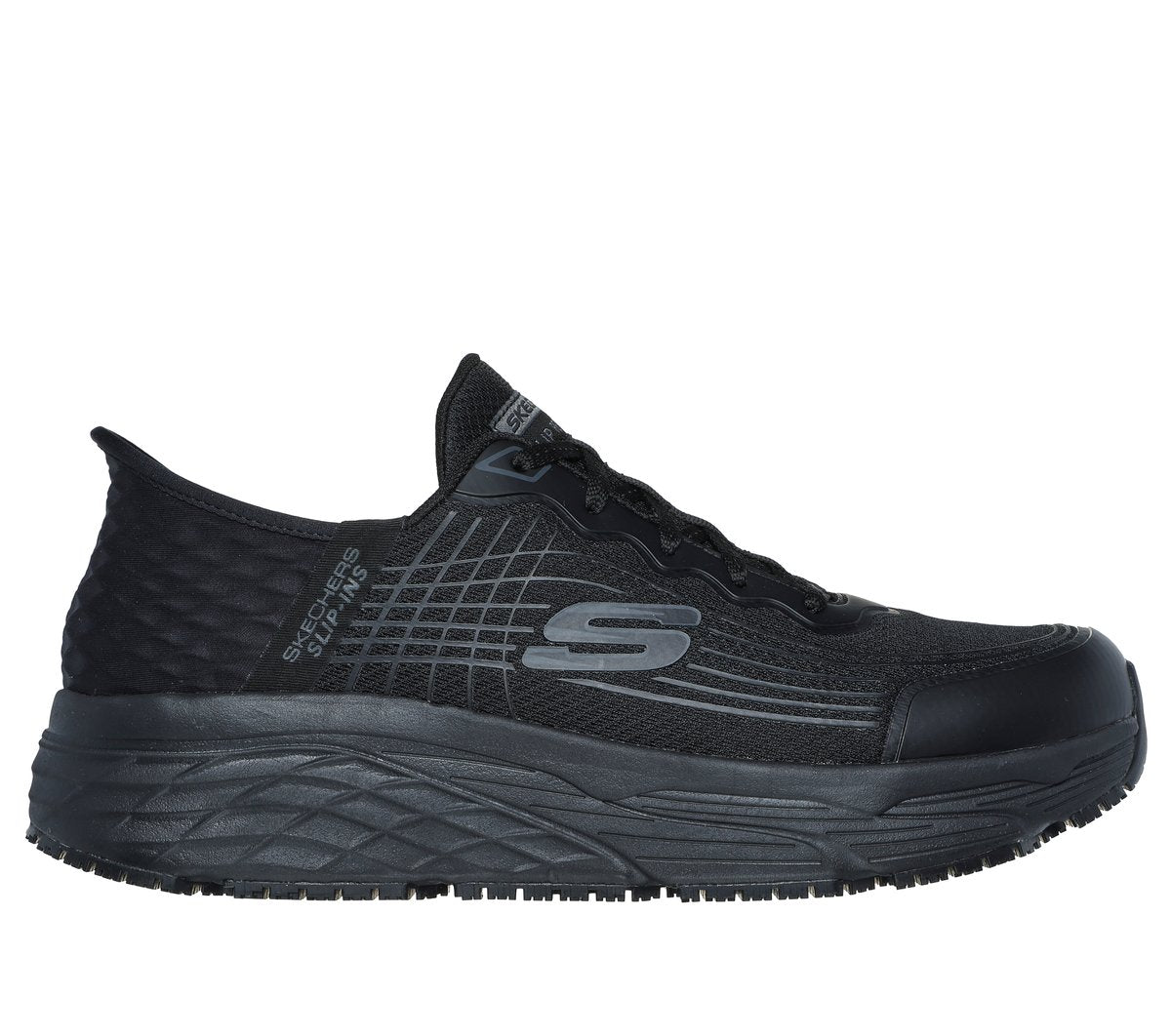 Skechers Sale | Men Slip-ins Work Slip-Resistant Relaxed Fit: Max Cushioning Elite - Remmal