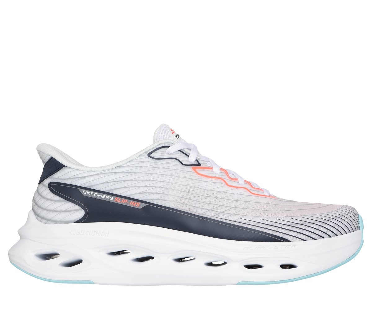 Skechers Sale | Men Slip-ins: Max Cushioning Glide-Step - Sapphire