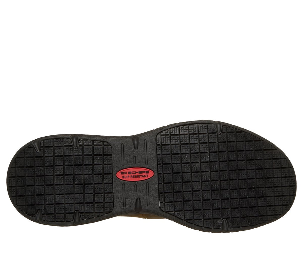 Skechers Sale | Men Slip-ins Work Slip-Resistant: Arch Fit Crosser