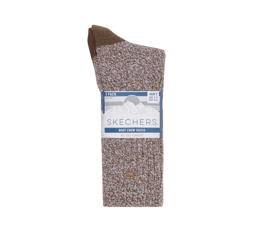 Skechers Sale | Men|Clothing Super Soft Boot Crew Socks - 3 Pack