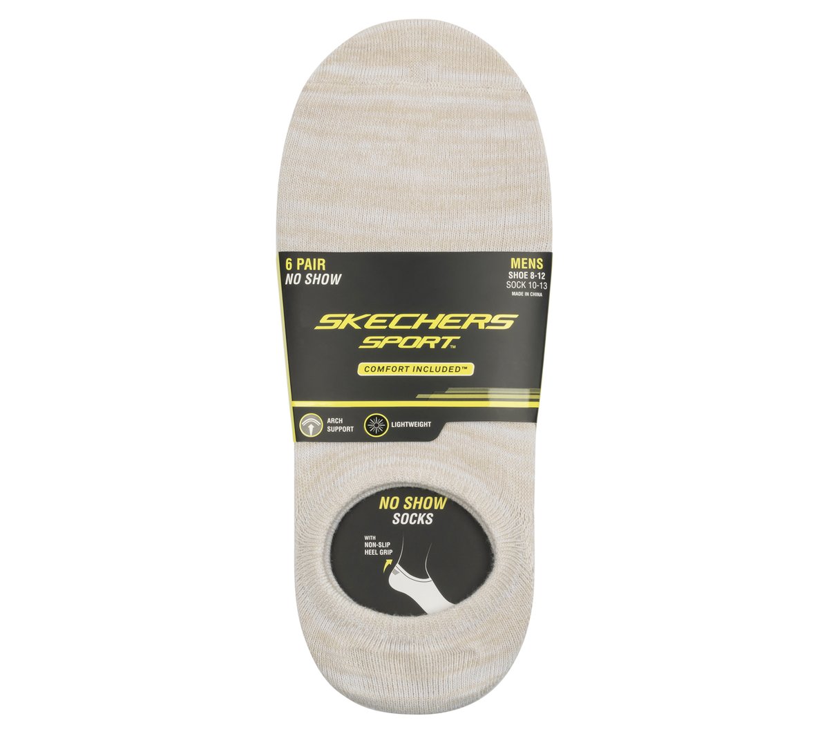 Skechers Sale | Men|Clothing 6 Pack Men's Sneaker Liner Socks