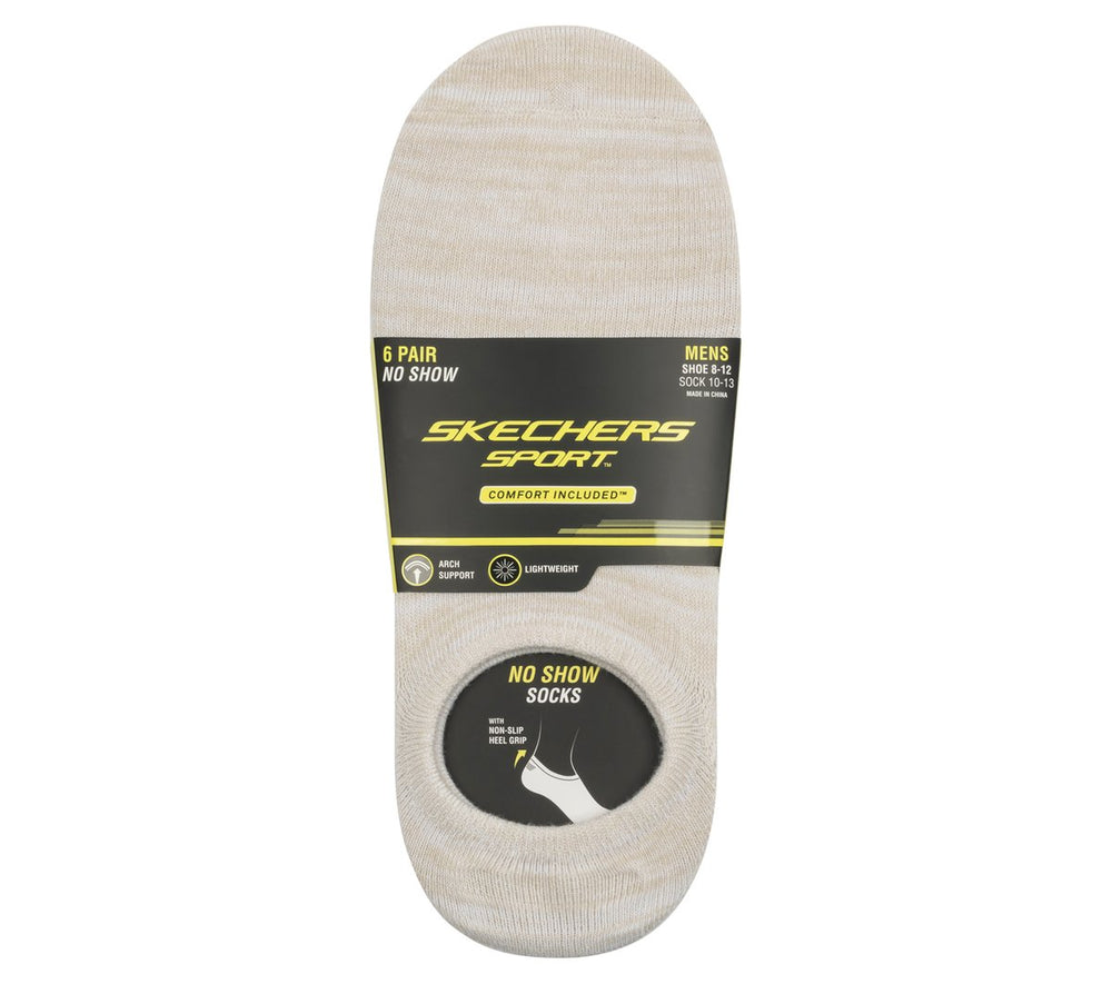 Skechers Sale | Men|Clothing 6 Pack Men's Sneaker Liner Socks