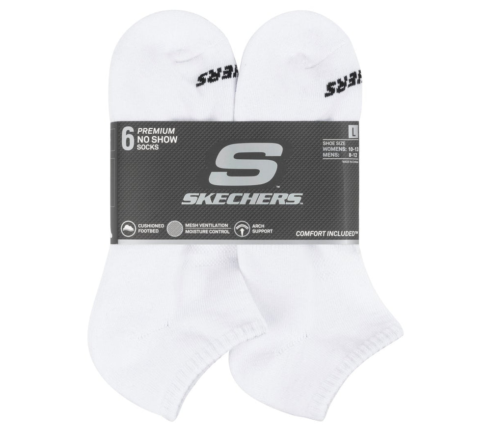 Skechers Sale | Men|Clothing 6 Pack Core Low Cut Large Socks