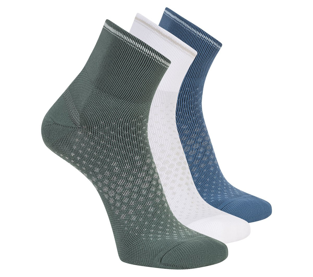 Skechers US | Men|Clothing 3 Pack Men's Performance Running Quarter Socks