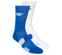 Skechers Online | Men|Clothing 2 Pack Performance Basketball Crew Socks