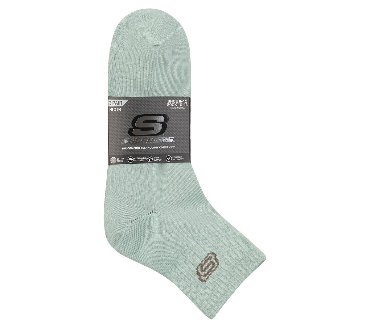 Skechers Outlet | Men|Clothing 3 Pack Men's Lifestyle Quarter Socks