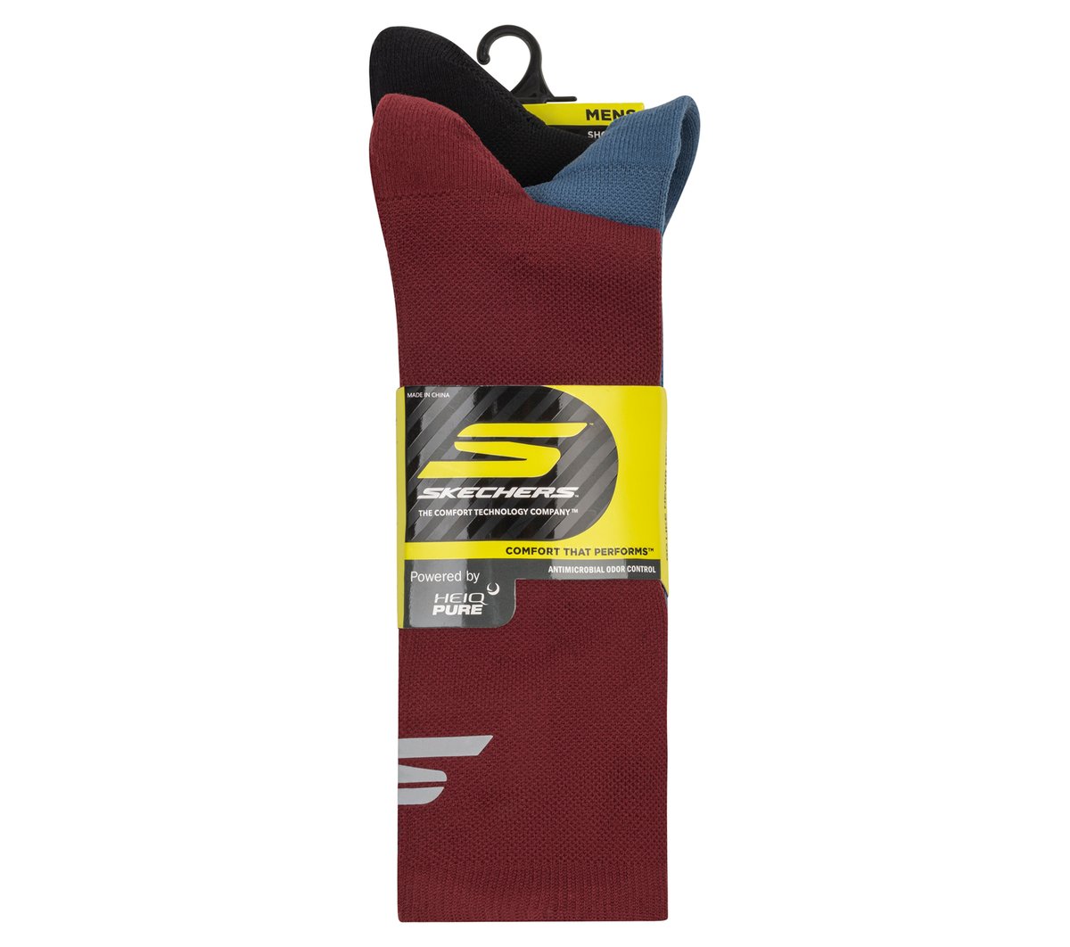 Skechers On sale | Men|Clothing 3 Pack Men's Reflective Performance Half Terry Crew Socks
