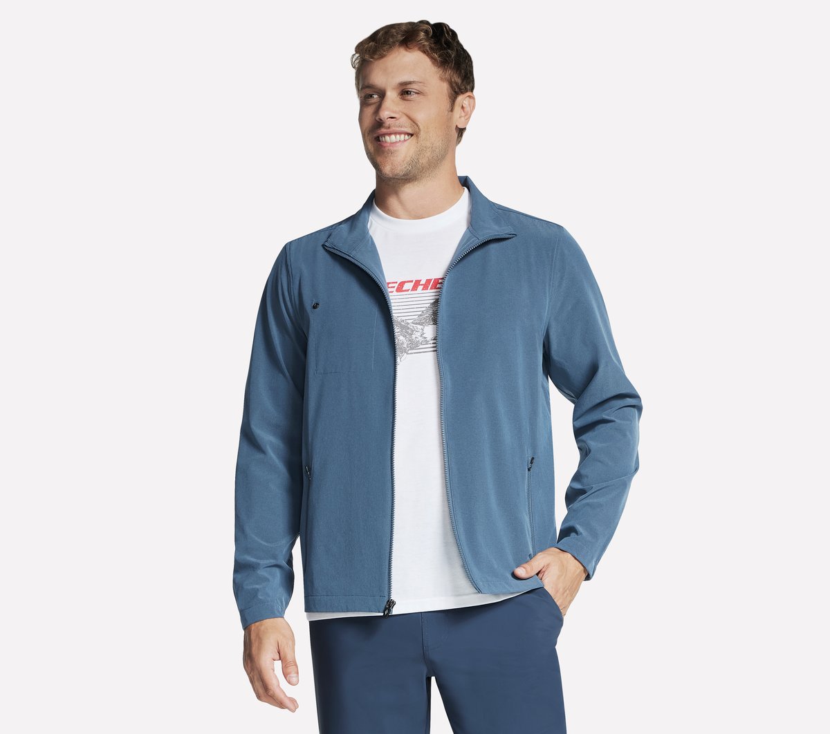 Skechers Online | Men GO WALK Everywhere Full Zip Jacket