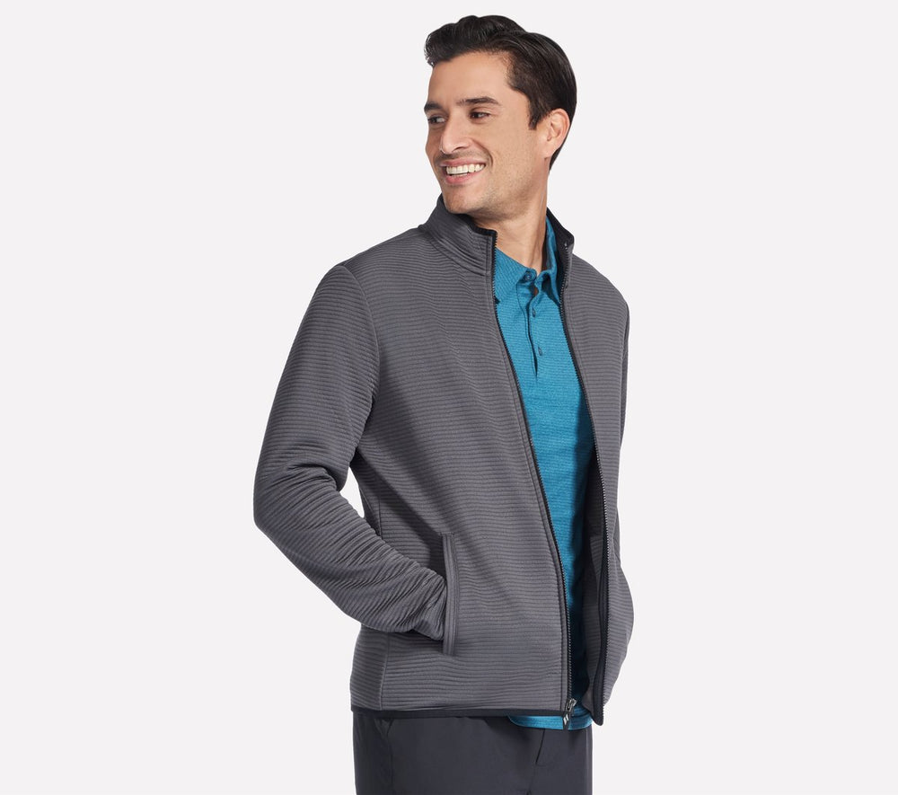 Skechers Sale | Men The Hoodless Hoodie Ottoman Jacket