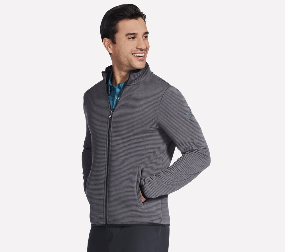Skechers Sale | Men The Hoodless Hoodie Ottoman Jacket