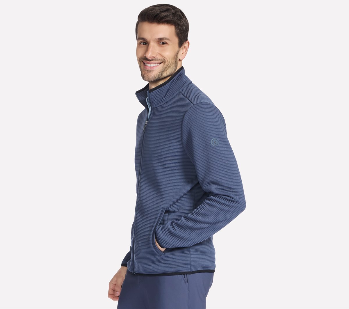 Skechers Outlet | Men The Hoodless Hoodie Ottoman Jacket