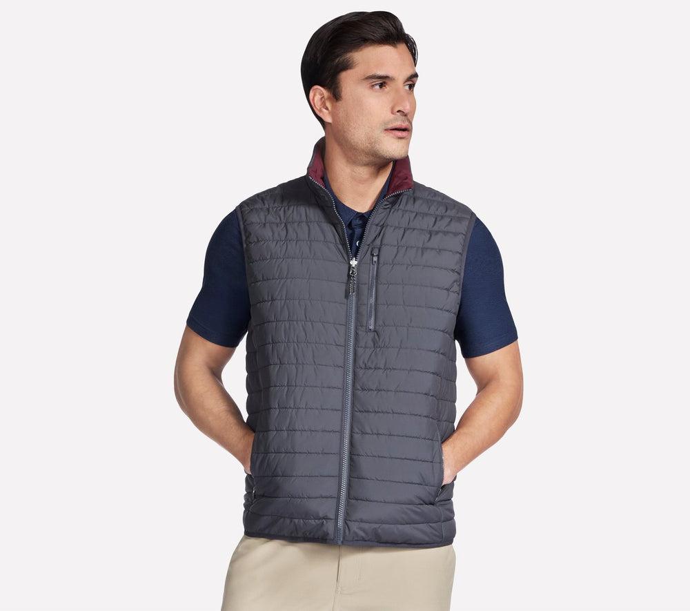 Skechers Online | Men GO SHIELD Cozy Fit Altitude Reversible Vest