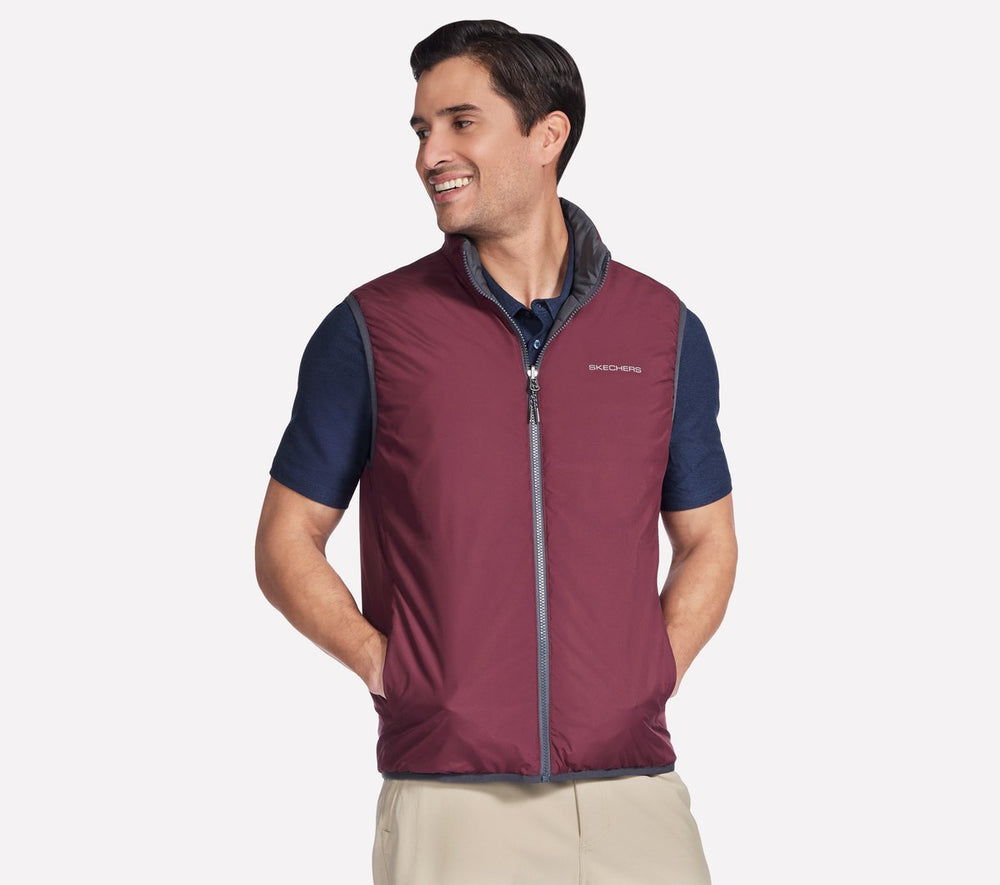 Skechers Online | Men GO SHIELD Cozy Fit Altitude Reversible Vest