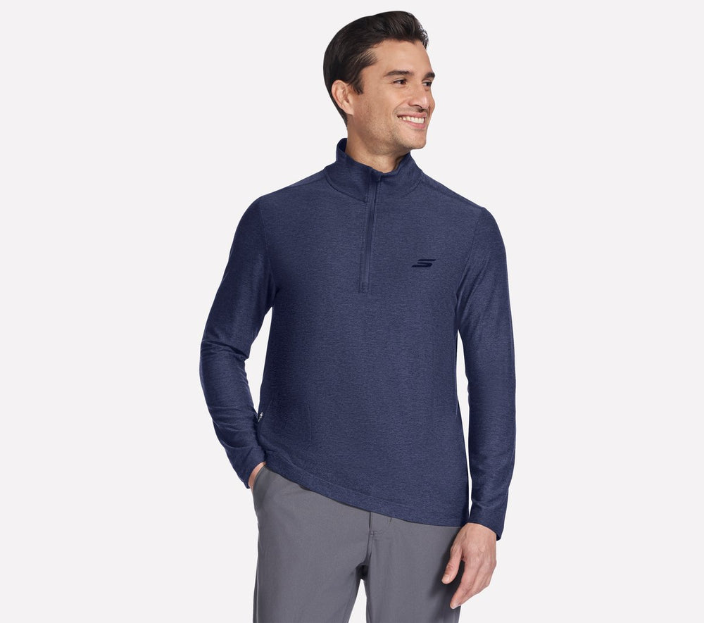Skechers On sale | Men GO DRI All Day 1/4 Zip