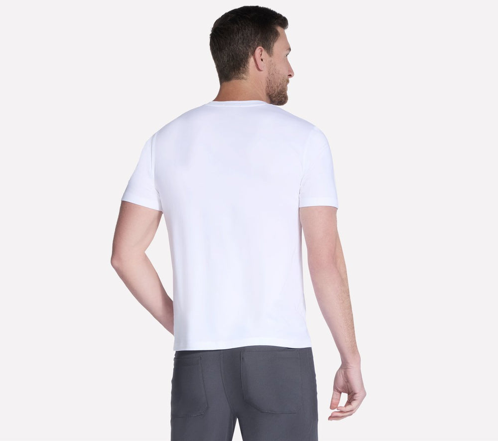 Skechers US | Men GO DRI Pima Short Sleeve V-Neck