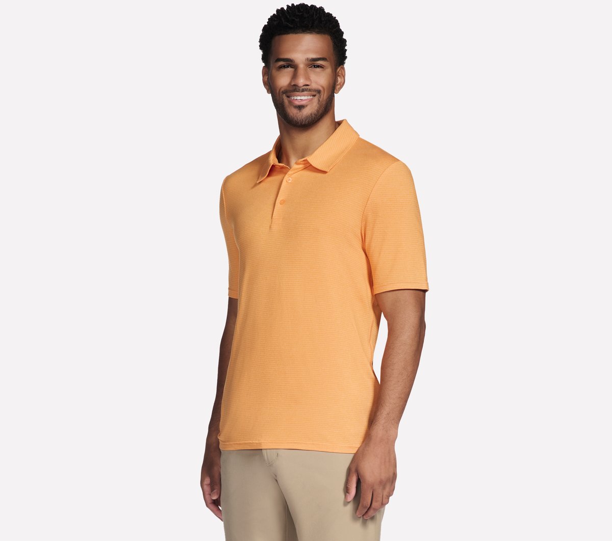 Skechers On sale | Men GO GOLF GO DRI All Day Stripe Polo