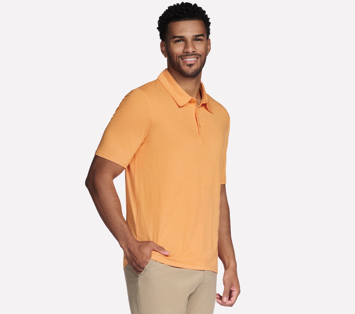 Skechers On sale | Men GO GOLF GO DRI All Day Stripe Polo