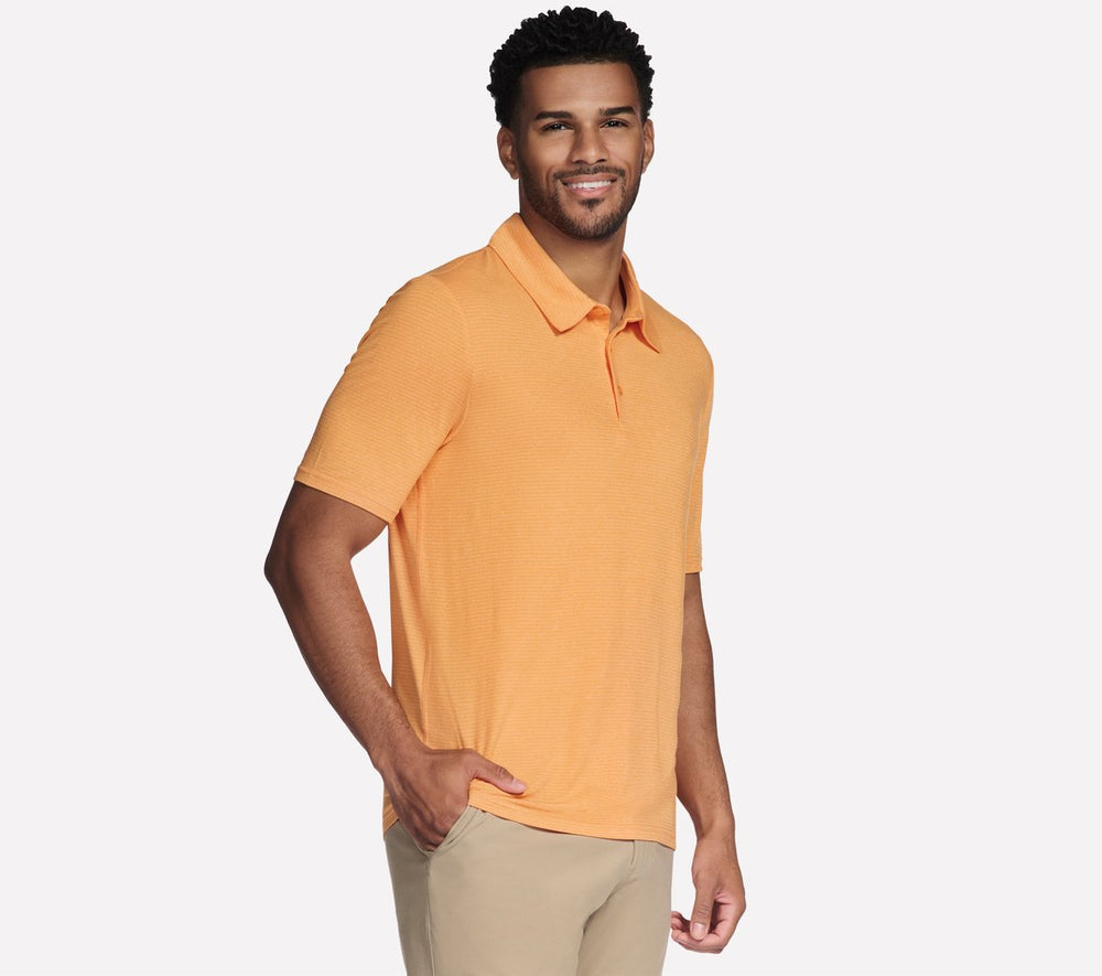 Skechers On sale | Men GO GOLF GO DRI All Day Stripe Polo