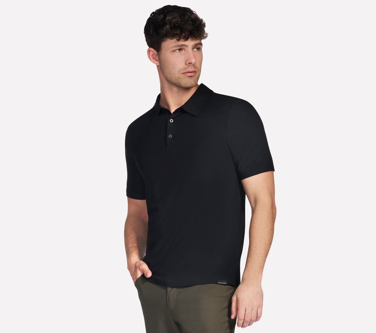 Skechers Discount | Men GO DRI All Day Solid Polo