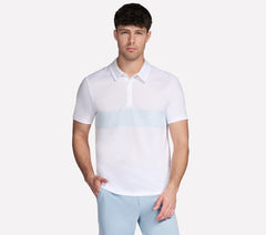 Skechers US | Men GO DRI Charge Palm Stripe Polo