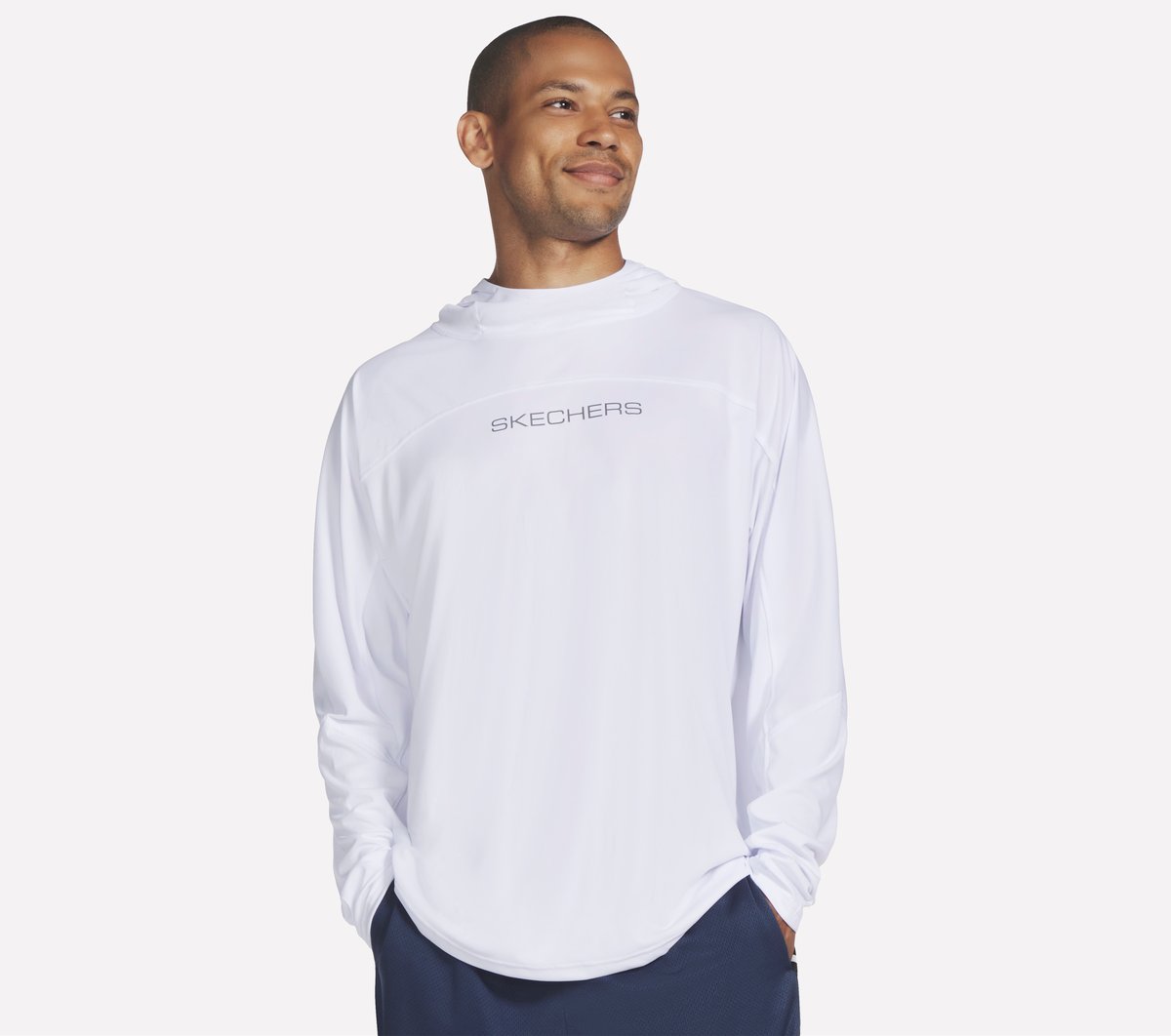 Skechers On sale | Men Hoops Long Sleeve Hoodie