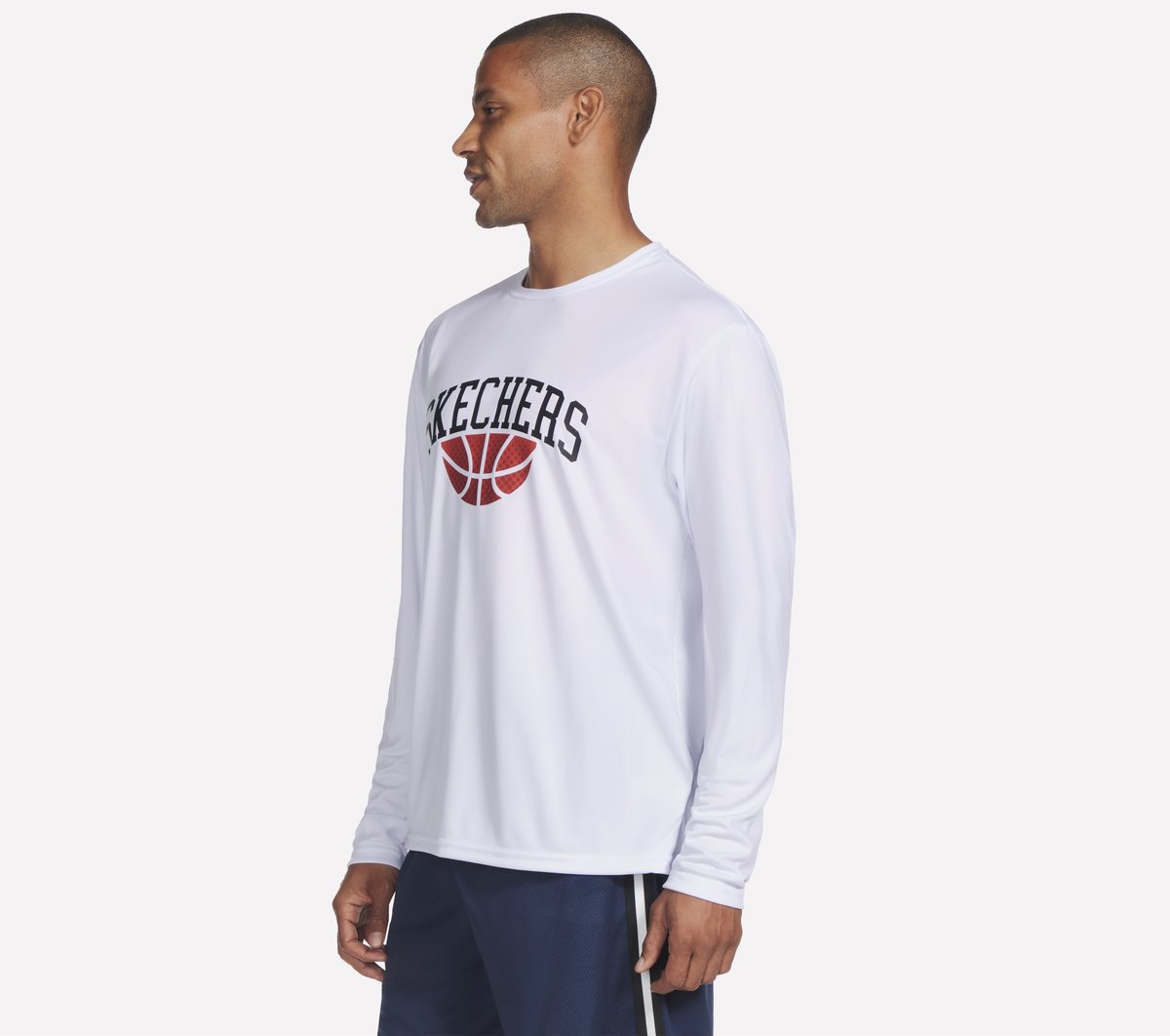 Skechers For sale | Men Hoops Long Sleeve Tee