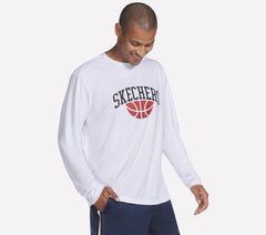 Skechers For sale | Men Hoops Long Sleeve Tee