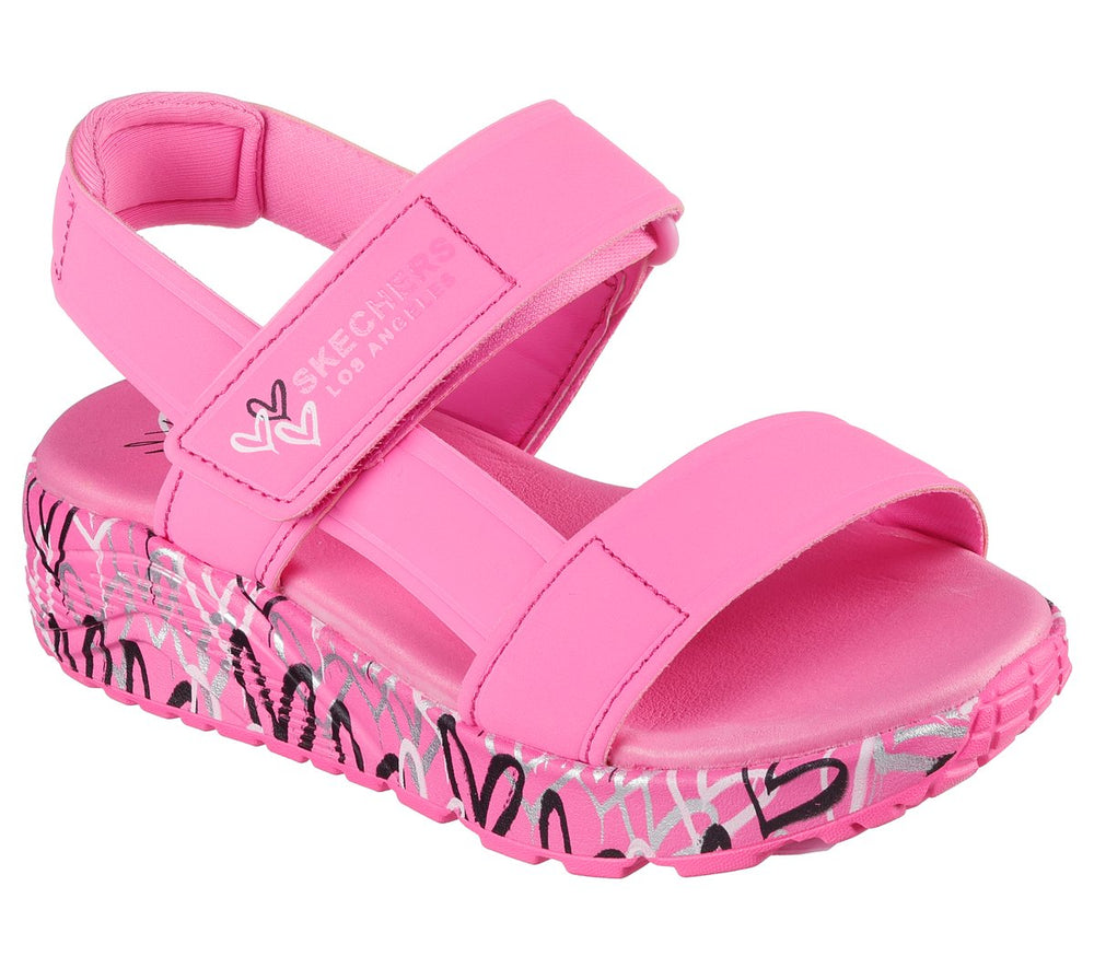 Skechers Discount | Kids JGoldcrown: UNO Lite Sandal - Sunny Love