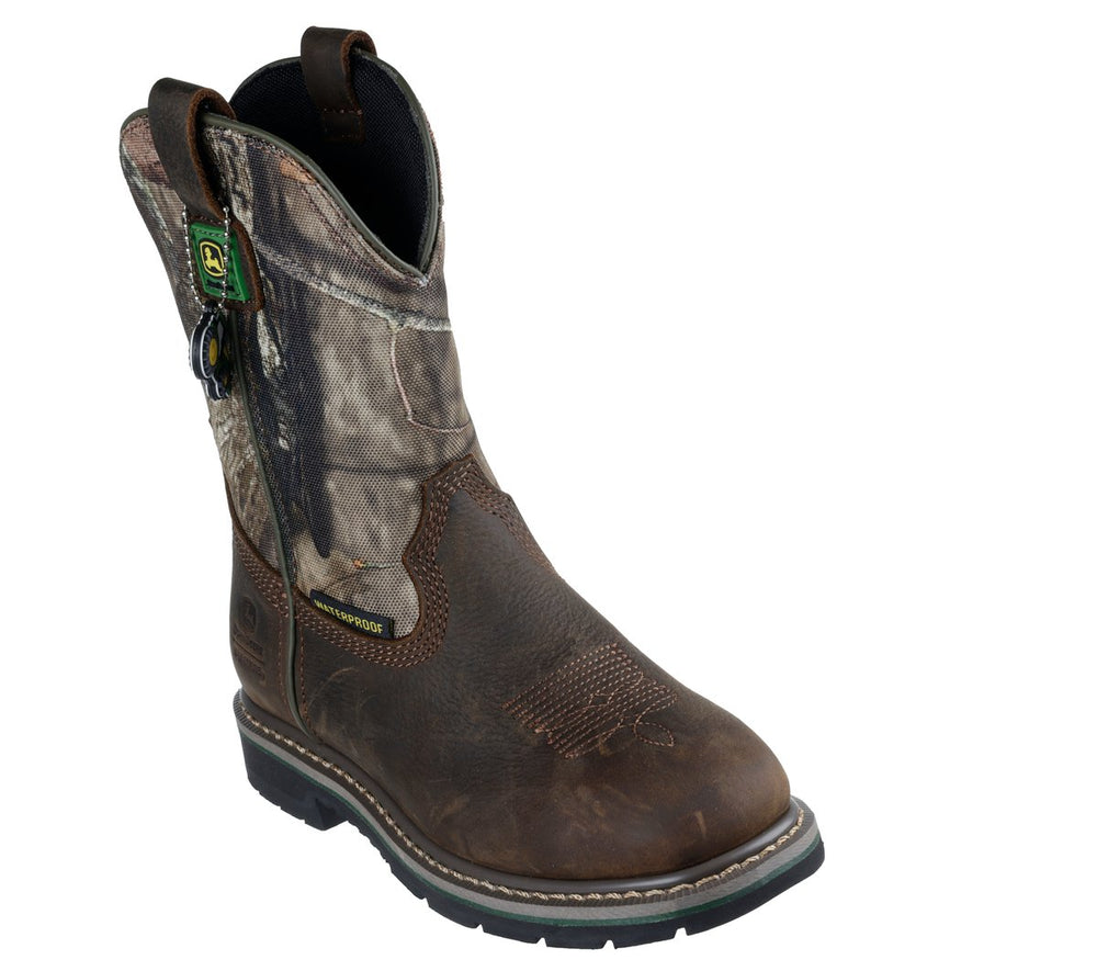 Skechers Discount | Kids John Deere Waterproof: Rowood - Moss Burrow