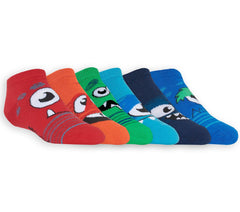 Skechers Discount | Kids|Clothing 6 Pack Low Cut Monster Socks