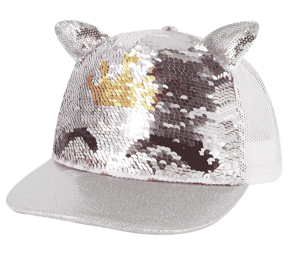 Skechers Sale | Kids|Clothing Caticorn Sequin Trucker Hat
