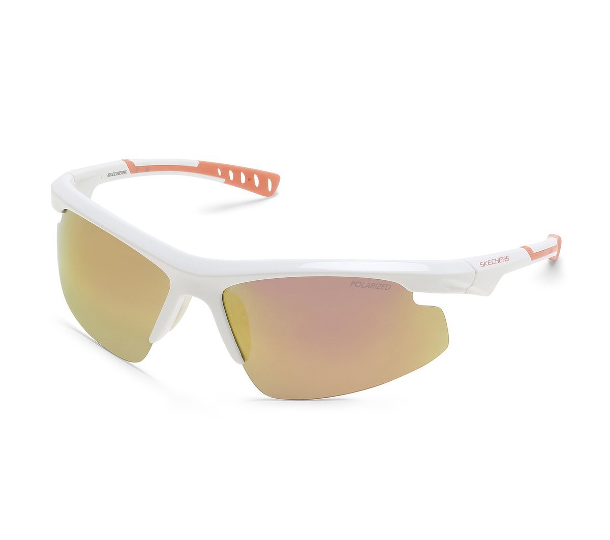 Skechers Sale | Clothing Semi-Rimless Sport Wrap Sunglasses